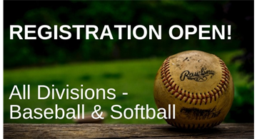 Dec 9  Little League Baseball & Softball Registration OPEN